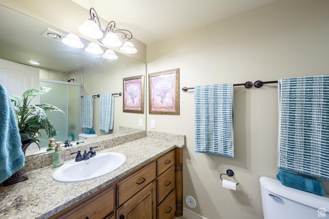 357 N Main St, Alpine, UT 84004 - bathroom featuring vanity and a shower stall