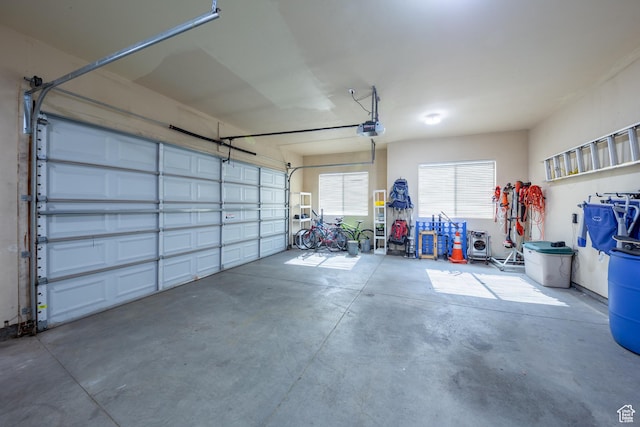 357 N Main St, Alpine, UT 84004 - garage featuring a garage door opener