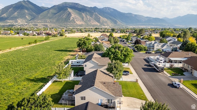 563 S 1850 E, Spanish Fork, UT 84660 - aerial view of residential area featuring a mountainous background