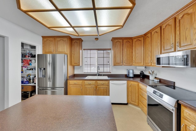 563 S 1850 E, Spanish Fork, UT 84660 - kitchen featuring stainless steel appliances and dark countertops