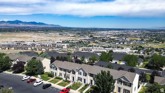 371 E Braidhill Dr, Draper, UT 84020 - aerial perspective of suburban area with mountains