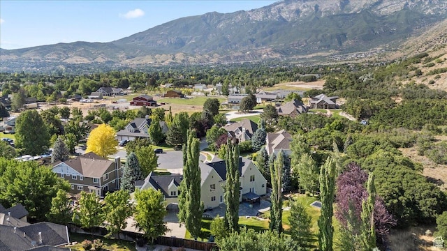 1292 E 810 S, Alpine, UT 84004 - aerial view of property's location featuring mountains and nearby suburban area