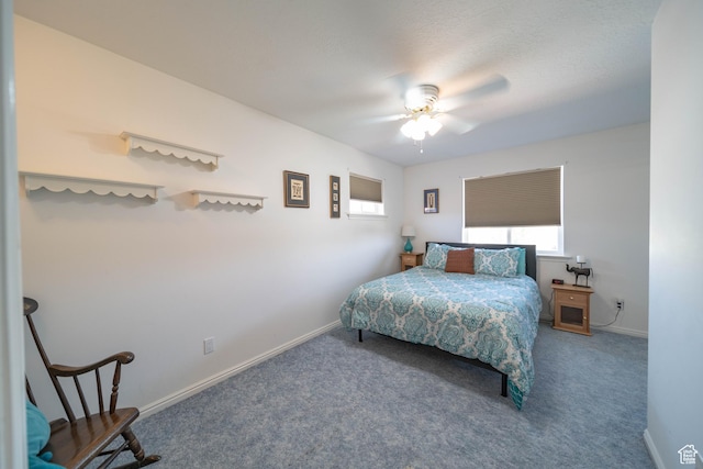 190 E 600 N, Ferron, UT 84523 - bedroom featuring carpet floors and ceiling fan