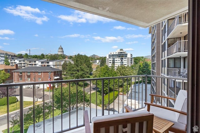 241 N Vine St Unit 506W, Salt Lake City, UT 84103 - view of balcony