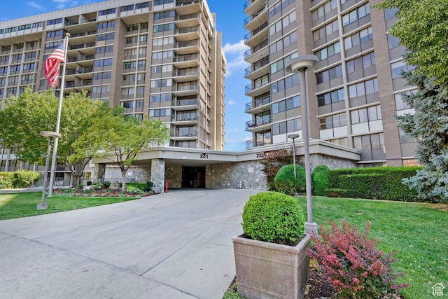 241 N Vine St Unit 506W, Salt Lake City, UT 84103 - view of apartment building / complex