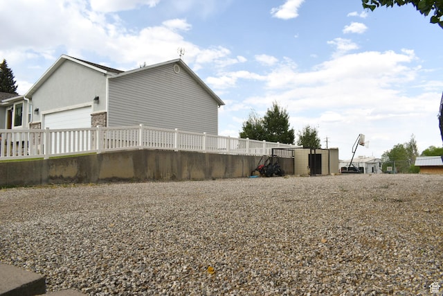 480 N 550 W, Huntington, UT 84528 - view of side of property featuring a garage