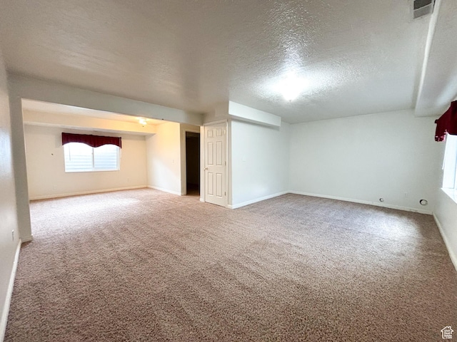 480 N 550 W, Huntington, UT 84528 - carpeted spare room with a textured ceiling and baseboards