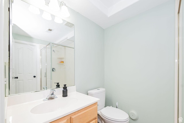 2524 W Martingale Cir S, South Jordan, UT 84095 - full bathroom with a shower stall and vanity