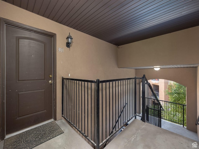 343 S 1000 W Unit 301, Pleasant Grove, UT 84062 - view of exterior entry with stucco siding and a balcony