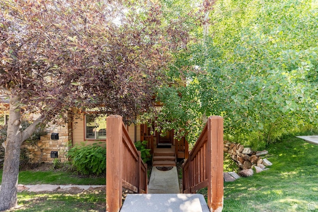 5596 N Oslo Ln, Park City, UT 84098 - view of property's community with a yard
