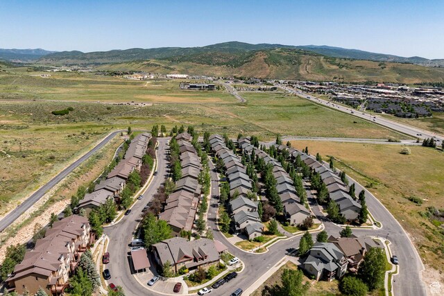 5596 N Oslo Ln, Park City, UT 84098 - aerial view of property's location featuring nearby suburban area