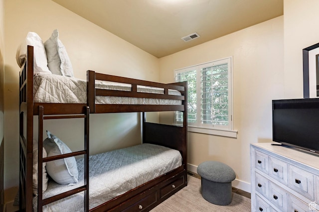 5596 N Oslo Ln, Park City, UT 84098 - bedroom with vaulted ceiling and baseboards