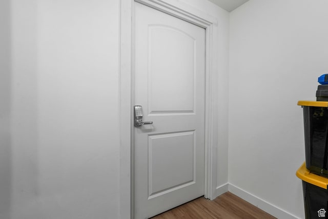 10617 S Split Rock Dr, South Jordan, UT 84009 - detailed view of wood finished floors and baseboards