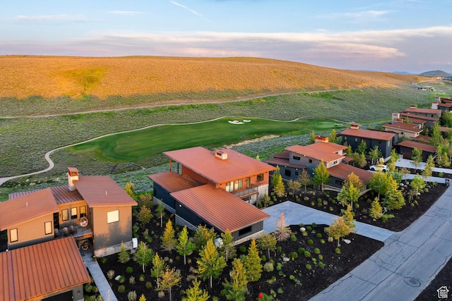 6836 Golden Bear Loop W, Park City, UT 84098 - aerial perspective of suburban area with a local golf course
