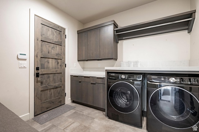 6836 Golden Bear Loop W, Park City, UT 84098 - laundry area featuring independent washer and dryer and cabinet space