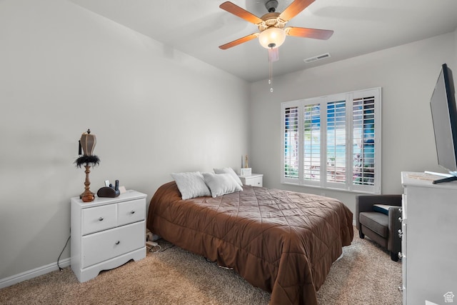 2727 S 3440 W, Hurricane, UT 84737 - bedroom featuring light colored carpet and a ceiling fan