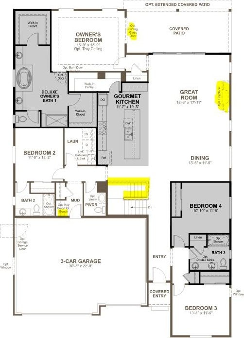 263 E Polaris Dr Unit 104, Saratoga Springs, UT 84045 - view of home floor plan