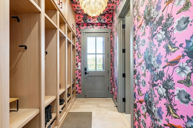 4746 Old Meadow Ln, Park City, UT 84098 - mudroom with light wood-style floors