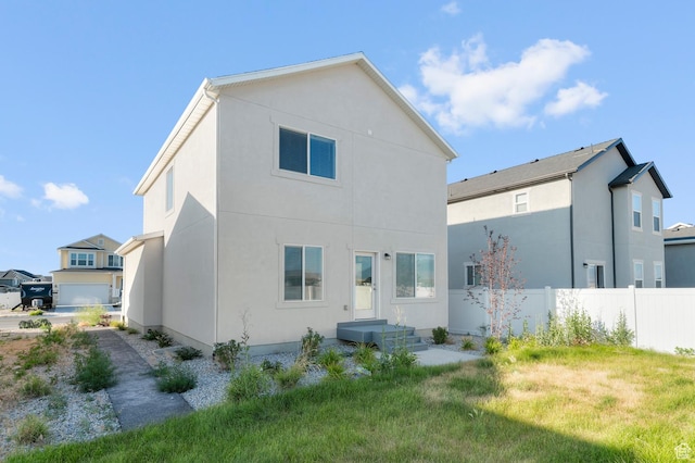 421 W Domain Ln, Grantsville, UT 84029 - back of property with stucco siding