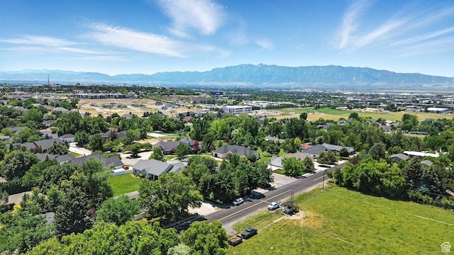 1680 N Camelot Dr E, North Logan, UT 84341 - aerial perspective of suburban area with mountains