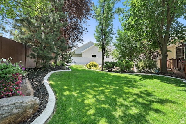 1680 N Camelot Dr E, North Logan, UT 84341 - view of fenced backyard