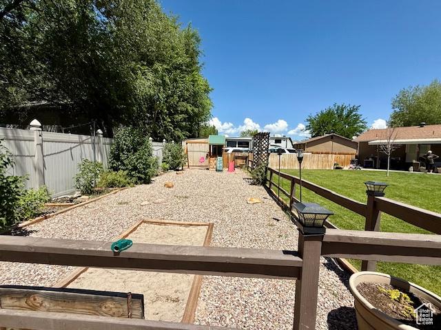 536 N Sundance Cir, Vernal, UT 84078 - view of yard