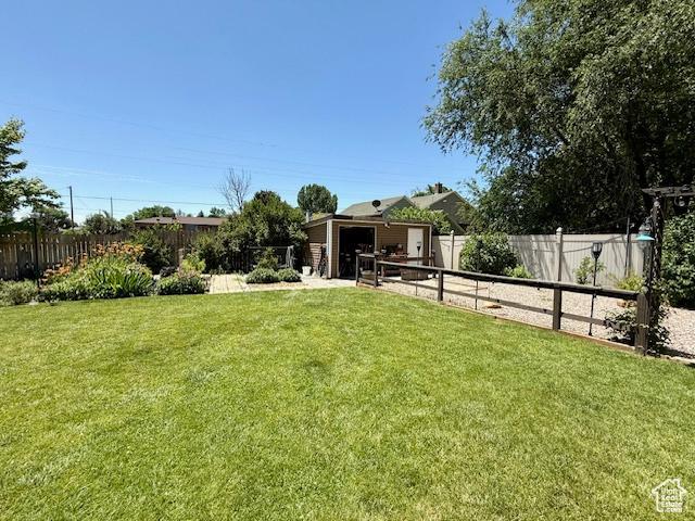 536 N Sundance Cir, Vernal, UT 84078 - view of fenced backyard