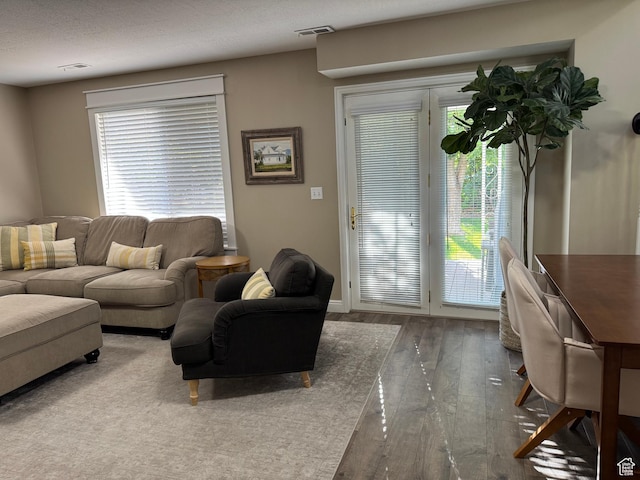 1216 N 2725 W, Layton, UT 84041 - living area featuring wood-type flooring and plenty of natural light