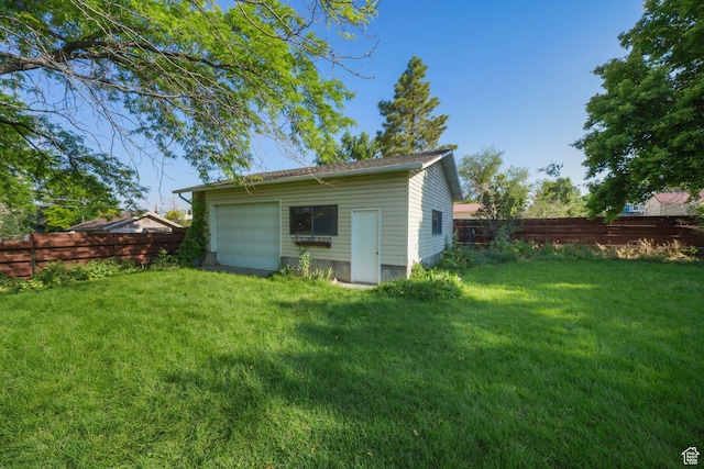 117 E 300 S, Gunnison, UT 84634 - back of property with a detached garage