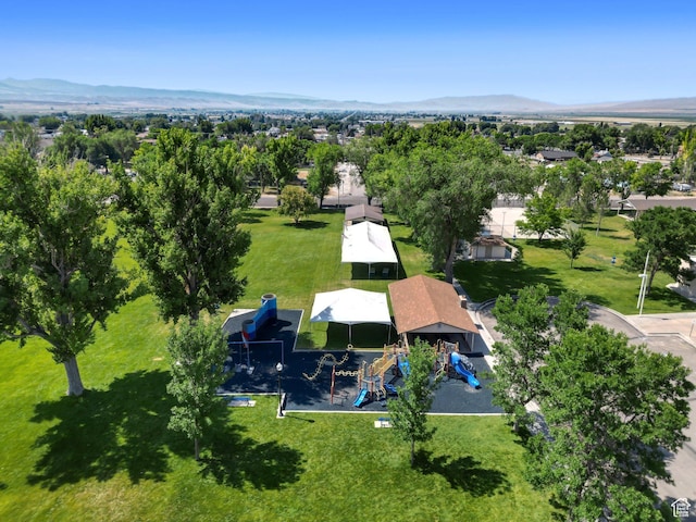 117 E 300 S, Gunnison, UT 84634 - aerial perspective of suburban area featuring mountains