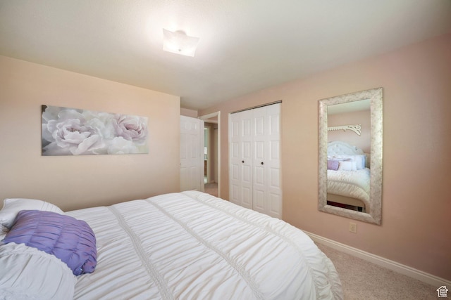 117 E 300 S, Gunnison, UT 84634 - carpeted bedroom featuring a closet and baseboards