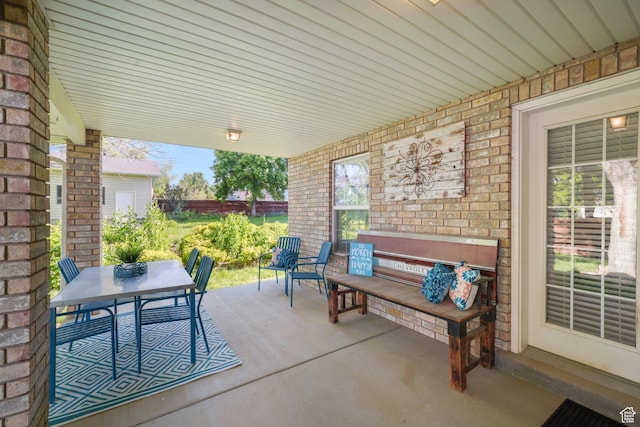 117 E 300 S, Gunnison, UT 84634 - view of patio / terrace featuring outdoor dining space