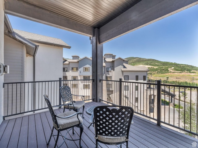 2653 Canyons Resort Dr Unit 420, Park City, UT 84098 - deck with a mountain view