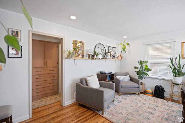 1639 20th S, Ogden, UT 84401 - living area with light wood-type flooring and recessed lighting