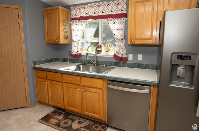 205 W 575 S, Venice, UT 84701 - kitchen featuring stainless steel appliances and brown cabinets