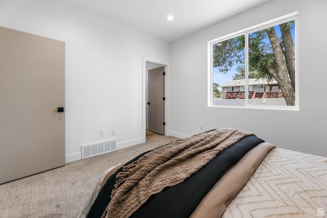 3839 W Saddler Dr, West Jordan, UT 84088 - carpeted bedroom featuring baseboards and recessed lighting
