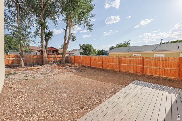 3839 W Saddler Dr, West Jordan, UT 84088 - view of fenced backyard