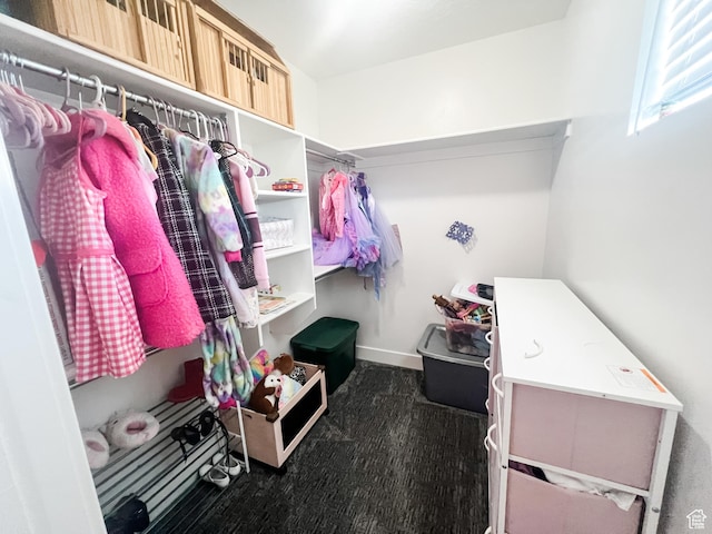 291 W 950 S, Vernal, UT 84078 - walk in closet featuring dark carpet