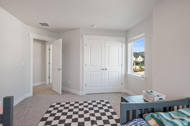 12333 S Pesky Ln, Herriman, UT 84096 - bedroom with light carpet and a closet