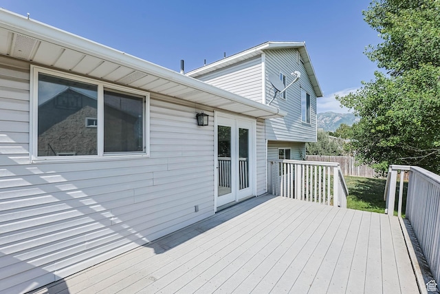 77 W 525 N, Layton, UT 84041 - view of wooden terrace