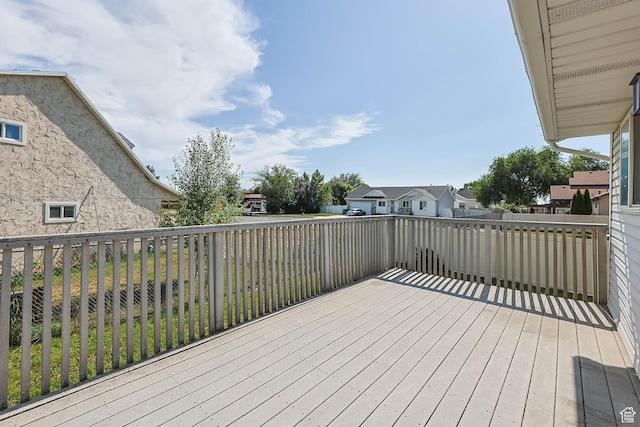 77 W 525 N, Layton, UT 84041 - wooden terrace featuring a residential view