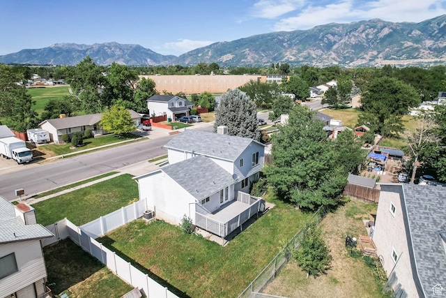 77 W 525 N, Layton, UT 84041 - aerial perspective of suburban area with a mountainous background