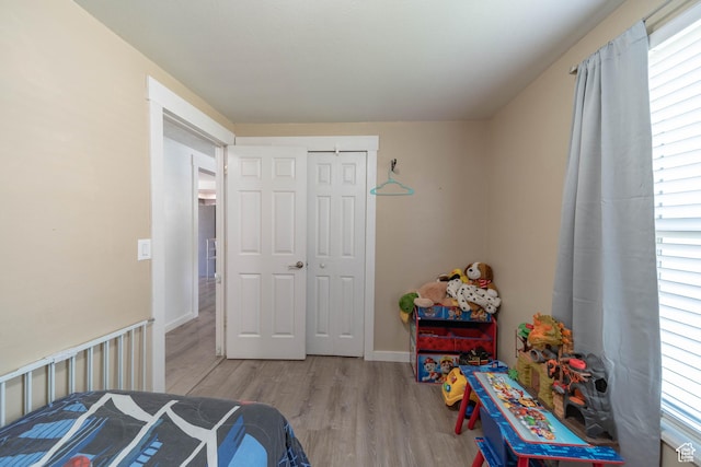 988 N Smith Dr, Price, UT 84501 - bedroom featuring wood finished floors and a closet