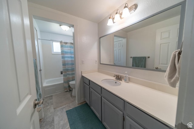 988 N Smith Dr, Price, UT 84501 - bathroom with vanity and shower / tub combo with curtain