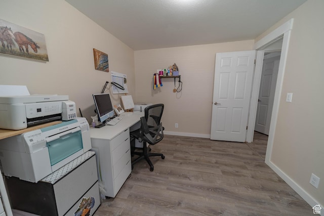 988 N Smith Dr, Price, UT 84501 - office with wood finished floors and baseboards