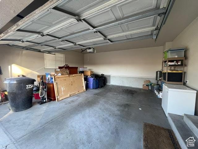 2254 N 390 E, Provo, UT 84604 - garage with a garage door opener and fridge