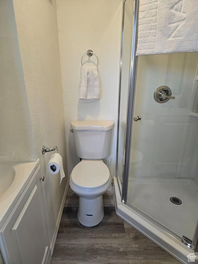 240 N 1400 W, Cedar City, UT 84721 - full bath featuring a shower stall, wood finished floors, and vanity