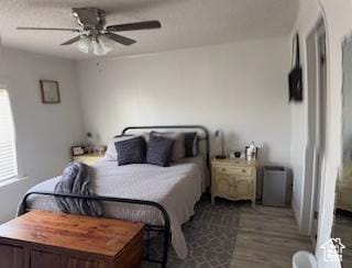 325 E Ashley Way, Manila, UT 84046 - bedroom featuring wood finished floors and ceiling fan
