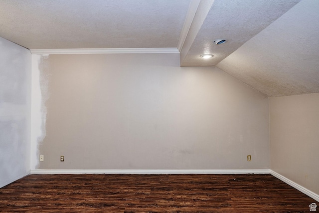 1387 E 260 N, Logan, UT 84321 - additional living space featuring a textured ceiling, wood finished floors, and vaulted ceiling