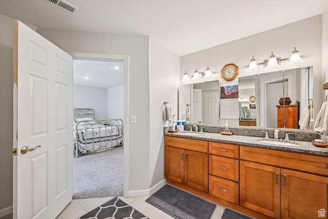 537 E Edindrew Cir, Murray, UT 84107 - full bathroom with ensuite bath, double vanity, and tile patterned floors